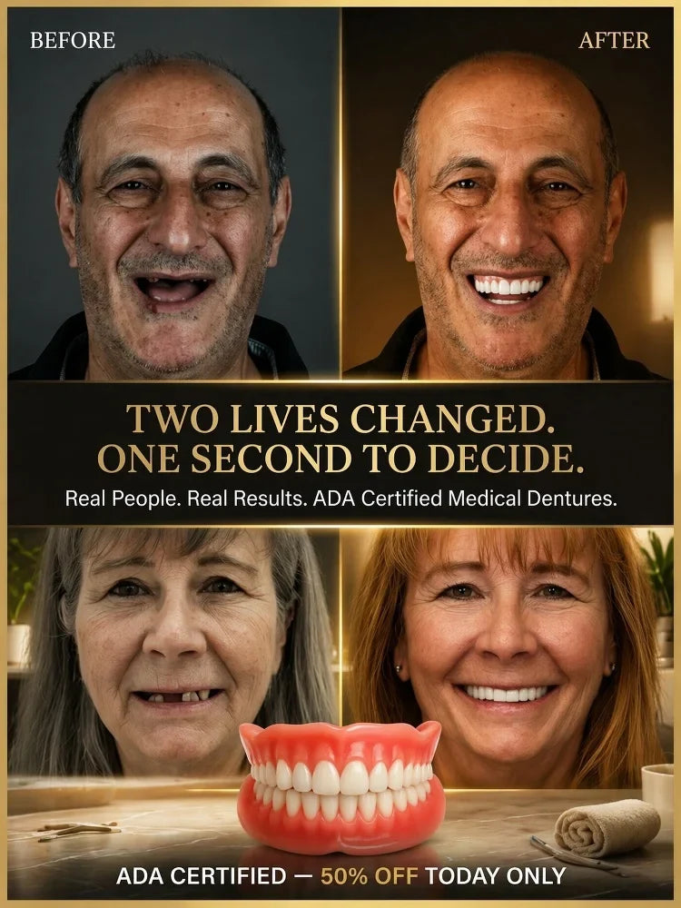 ADA-certified complete dentures
