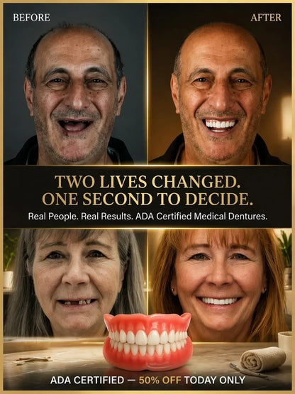 ADA-certified complete dentures