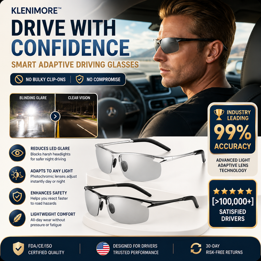 PhotochromicSunglasseswith Anti-glarePolarized Lens