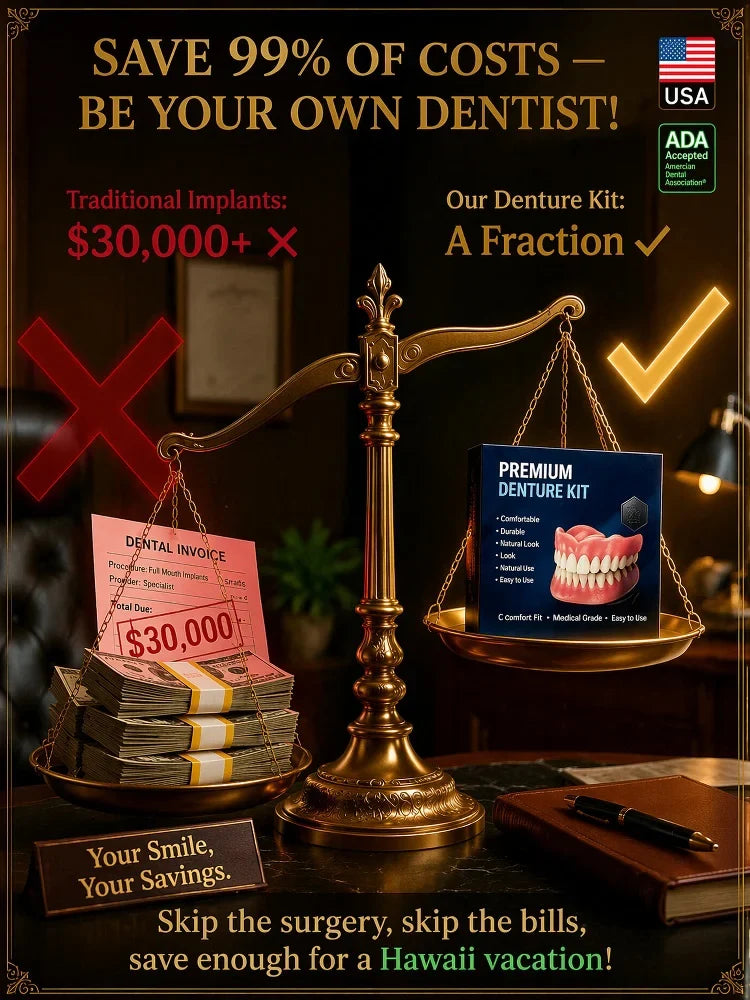 ADA-certified complete dentures