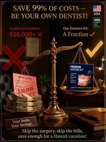 ADA-certified complete dentures