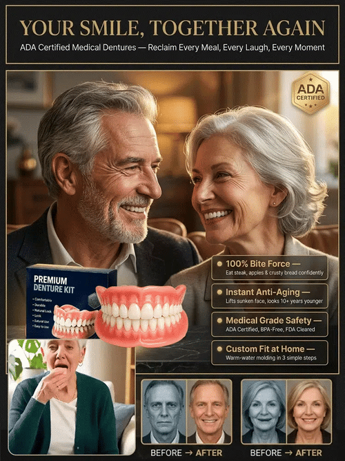 ADA-certified complete dentures