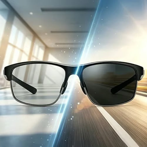 PhotochromicSunglasseswith Anti-glarePolarized Lens