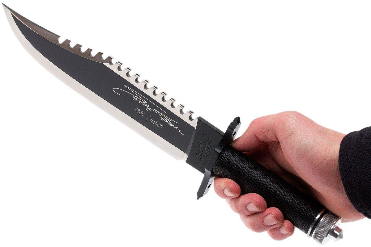 10-inch black stainless steel kitchen knife